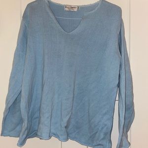 Light blue sweater